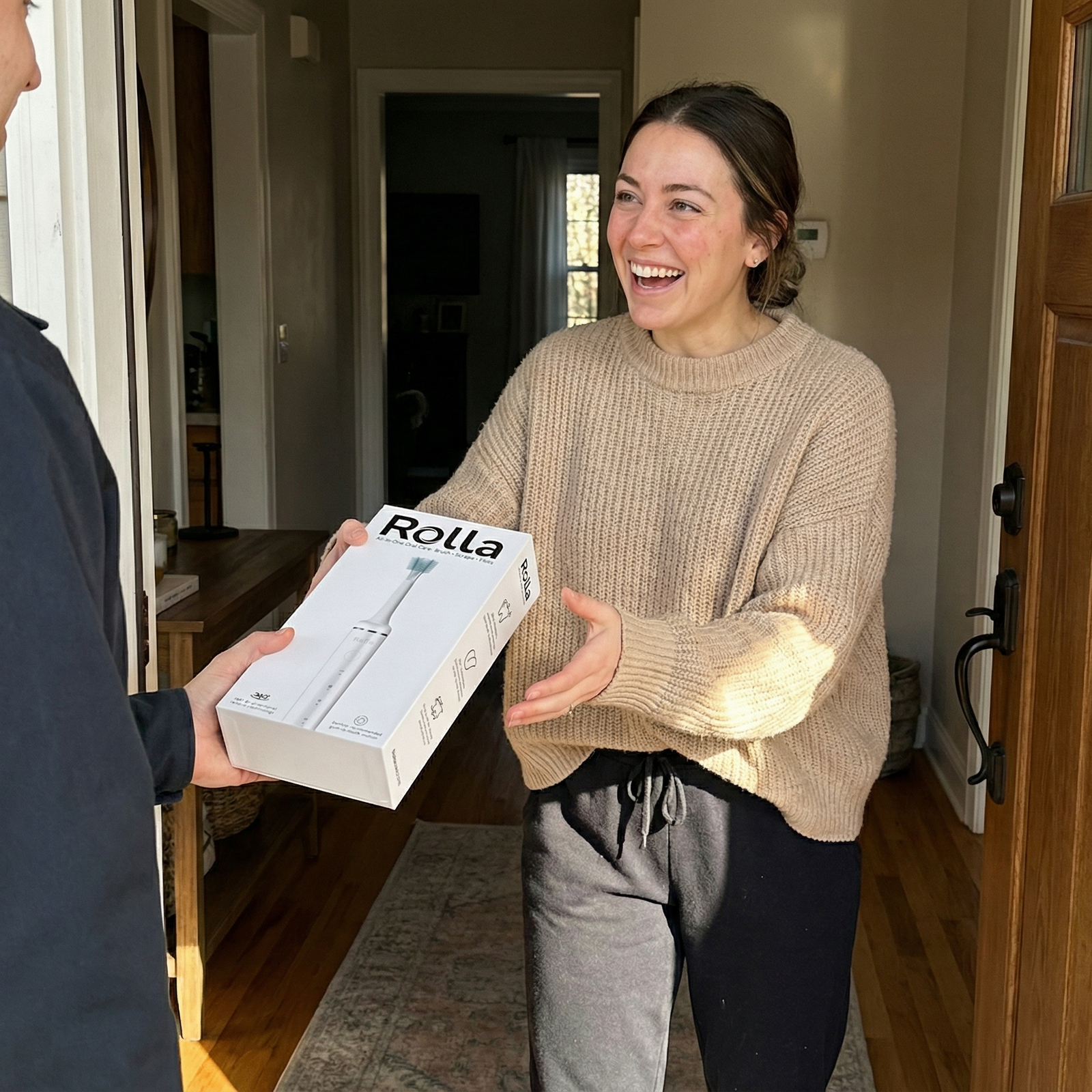 自動配送を有効にして、Rollaを保持してください...